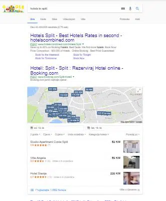 Google hotel ads na mobilnim uređajima