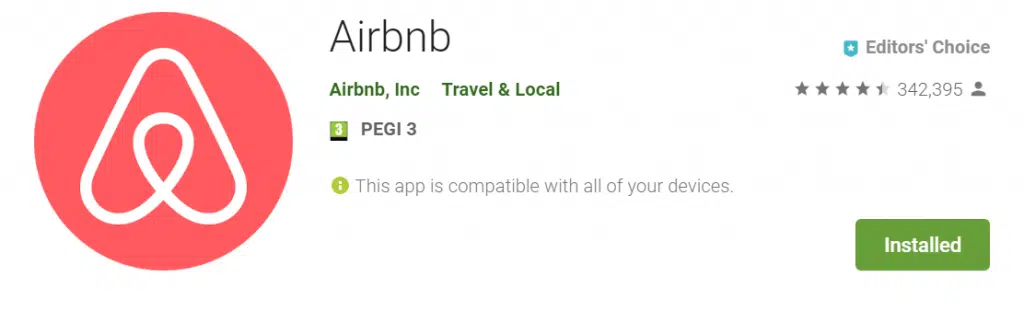 Airbnb mobilna aplikacija