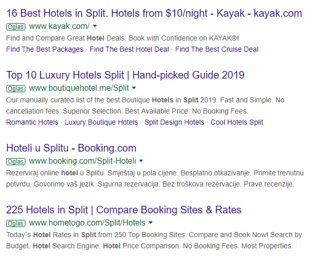 Google oglasi: Step-by-step vodič za pozicioniranje hotela na prvo mjesto